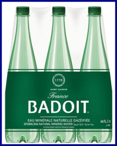 Agua Badoit con gas 1L PET